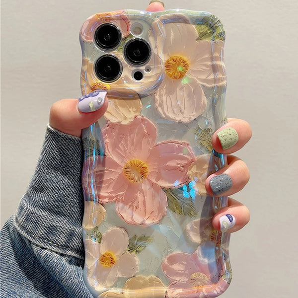 Hibiscus Retro-Oil Case
